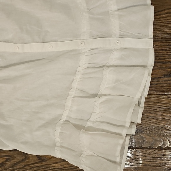 H&M Cream Lace Button-Down Blouse - Picture 6 of 6